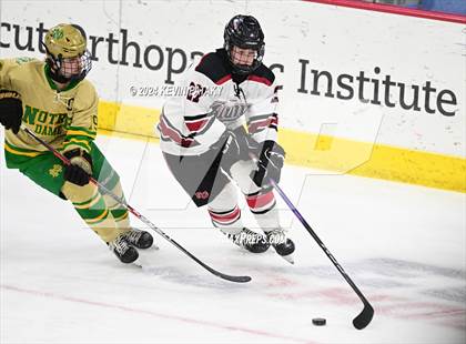 Thumbnail 1 in Notre Dame vs. New Canaan (CIAC DI Final) photogallery.