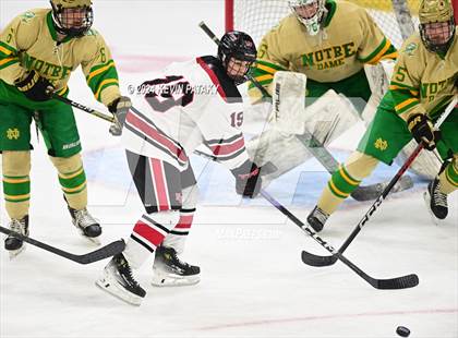 Thumbnail 1 in Notre Dame vs. New Canaan (CIAC DI Final) photogallery.