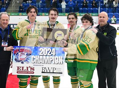 Thumbnail 2 in Notre Dame vs. New Canaan (CIAC DI Final) photogallery.