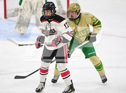 Thumbnail 2 in Notre Dame vs. New Canaan (CIAC DI Final) photogallery.