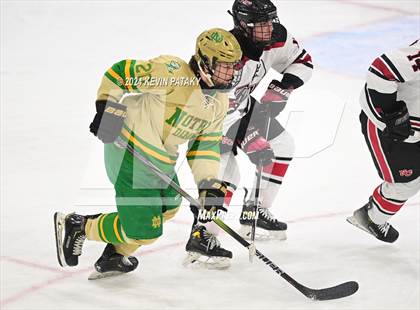 Thumbnail 2 in Notre Dame vs. New Canaan (CIAC DI Final) photogallery.