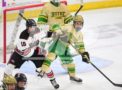 Thumbnail 2 in Notre Dame vs. New Canaan (CIAC DI Final) photogallery.
