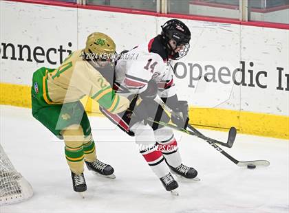 Thumbnail 2 in Notre Dame vs. New Canaan (CIAC DI Final) photogallery.