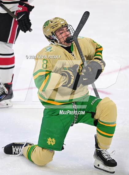 Thumbnail 2 in Notre Dame vs. New Canaan (CIAC DI Final) photogallery.