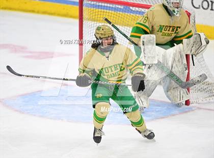 Thumbnail 2 in Notre Dame vs. New Canaan (CIAC DI Final) photogallery.