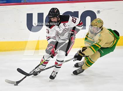 Thumbnail 2 in Notre Dame vs. New Canaan (CIAC DI Final) photogallery.