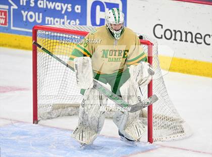 Thumbnail 2 in Notre Dame vs. New Canaan (CIAC DI Final) photogallery.