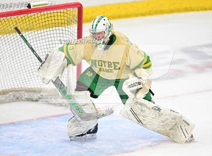 Thumbnail 2 in Notre Dame vs. New Canaan (CIAC DI Final) photogallery.