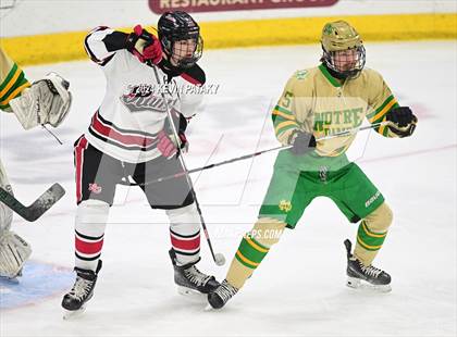 Thumbnail 1 in Notre Dame vs. New Canaan (CIAC DI Final) photogallery.