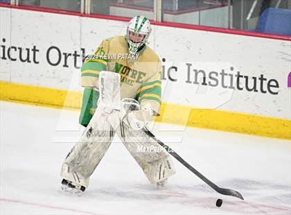 Thumbnail 2 in Notre Dame vs. New Canaan (CIAC DI Final) photogallery.