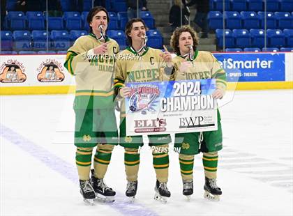 Thumbnail 3 in Notre Dame vs. New Canaan (CIAC DI Final) photogallery.