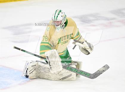 Thumbnail 2 in Notre Dame vs. New Canaan (CIAC DI Final) photogallery.