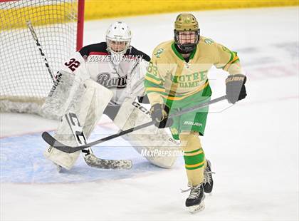Thumbnail 2 in Notre Dame vs. New Canaan (CIAC DI Final) photogallery.