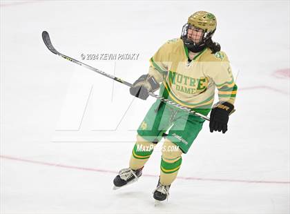 Thumbnail 3 in Notre Dame vs. New Canaan (CIAC DI Final) photogallery.