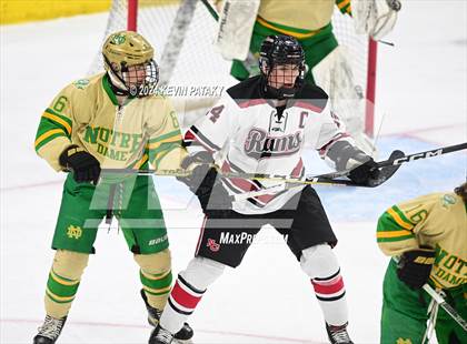 Thumbnail 2 in Notre Dame vs. New Canaan (CIAC DI Final) photogallery.