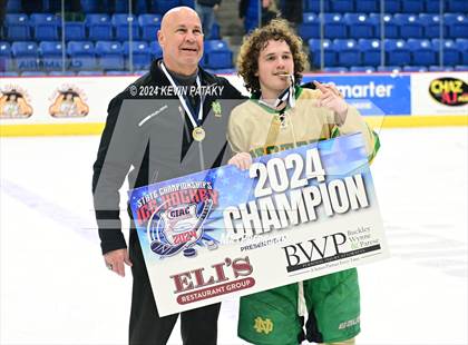 Thumbnail 2 in Notre Dame vs. New Canaan (CIAC DI Final) photogallery.