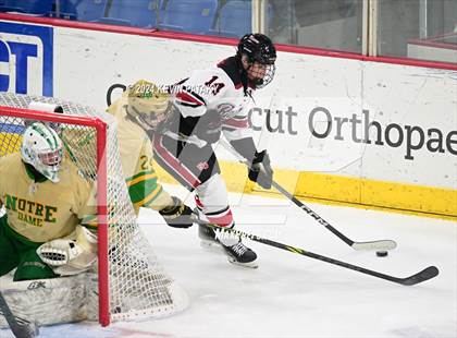 Thumbnail 3 in Notre Dame vs. New Canaan (CIAC DI Final) photogallery.