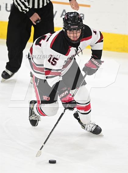Thumbnail 2 in Notre Dame vs. New Canaan (CIAC DI Final) photogallery.