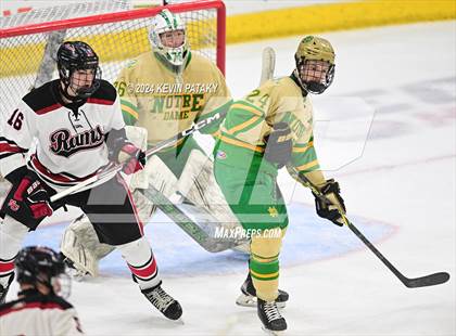 Thumbnail 2 in Notre Dame vs. New Canaan (CIAC DI Final) photogallery.