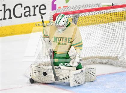 Thumbnail 1 in Notre Dame vs. New Canaan (CIAC DI Final) photogallery.