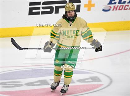Thumbnail 2 in Notre Dame vs. New Canaan (CIAC DI Final) photogallery.