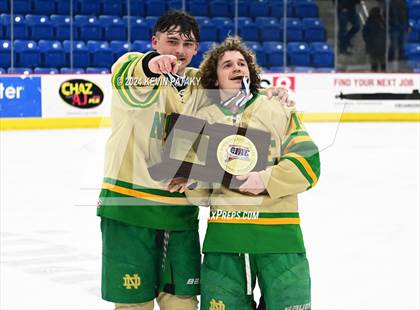 Thumbnail 1 in Notre Dame vs. New Canaan (CIAC DI Final) photogallery.