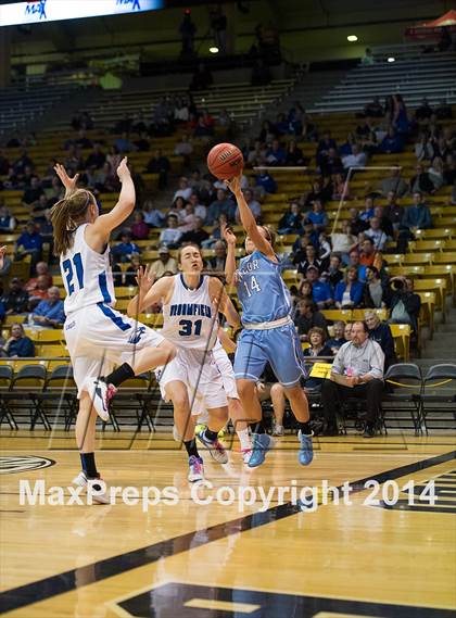 Thumbnail 1 in Valor Christian vs. Broomfield (CHSAA 4A Semifinal) photogallery.