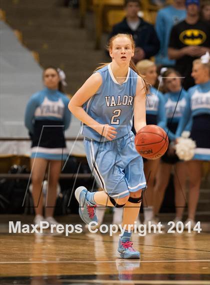 Thumbnail 2 in Valor Christian vs. Broomfield (CHSAA 4A Semifinal) photogallery.