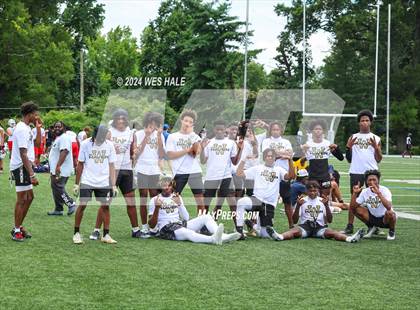 Thumbnail 2 in Whitehaven vs Fairley (U of Memphis 7v7) photogallery.