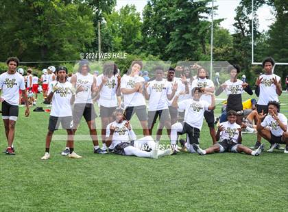 Thumbnail 2 in Whitehaven vs Fairley (U of Memphis 7v7) photogallery.
