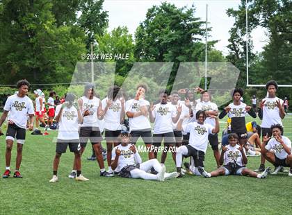 Thumbnail 3 in Whitehaven vs Fairley (U of Memphis 7v7) photogallery.