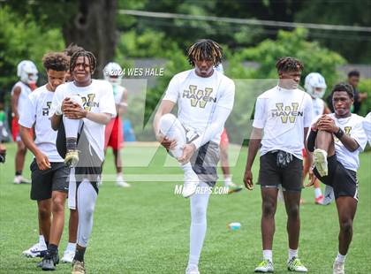 Thumbnail 3 in Whitehaven vs Fairley (U of Memphis 7v7) photogallery.