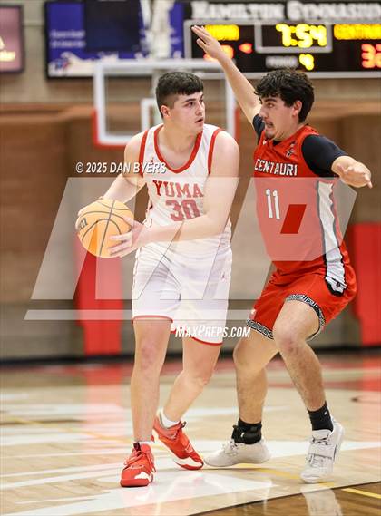 Thumbnail 3 in Centauri vs. Yuma (CHSAA 3A Great 8) photogallery.