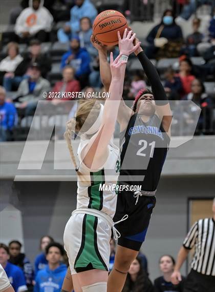 Thumbnail 3 in Centennial vs. Lake Dallas (UIL 5A Area Playoff) photogallery.