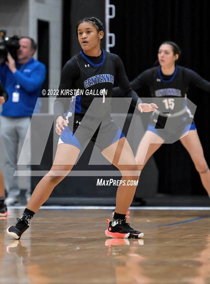 Thumbnail 3 in Centennial vs. Lake Dallas (UIL 5A Area Playoff) photogallery.