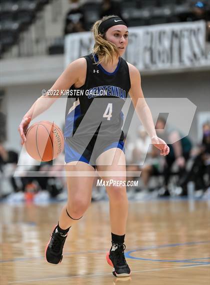 Thumbnail 2 in Centennial vs. Lake Dallas (UIL 5A Area Playoff) photogallery.