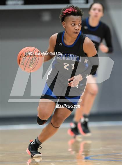Thumbnail 2 in Centennial vs. Lake Dallas (UIL 5A Area Playoff) photogallery.