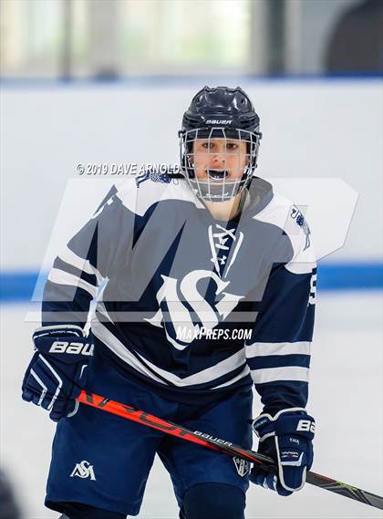 Thumbnail 3 in Milton Academy vs St. Mark's (Harrington Tournament) photogallery.