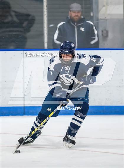 Thumbnail 2 in Milton Academy vs St. Mark's (Harrington Tournament) photogallery.