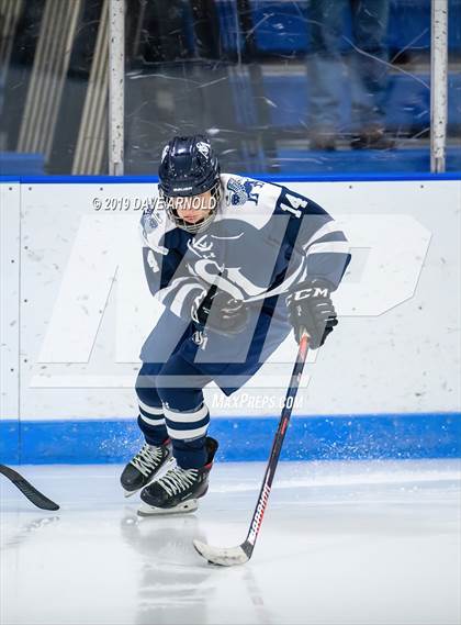 Thumbnail 2 in Milton Academy vs St. Mark's (Harrington Tournament) photogallery.
