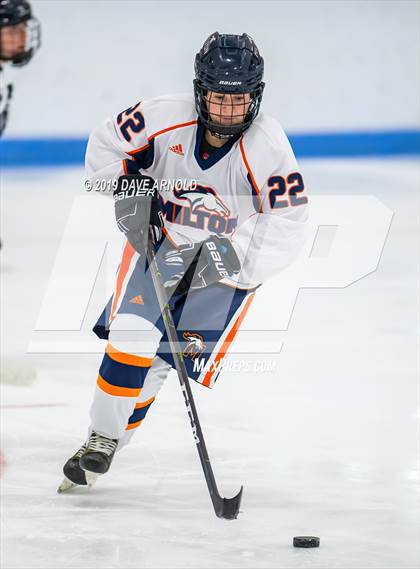 Thumbnail 1 in Milton Academy vs St. Mark's (Harrington Tournament) photogallery.