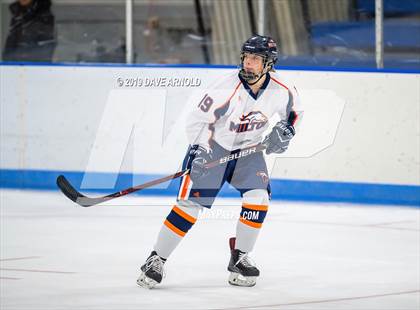 Thumbnail 2 in Milton Academy vs St. Mark's (Harrington Tournament) photogallery.