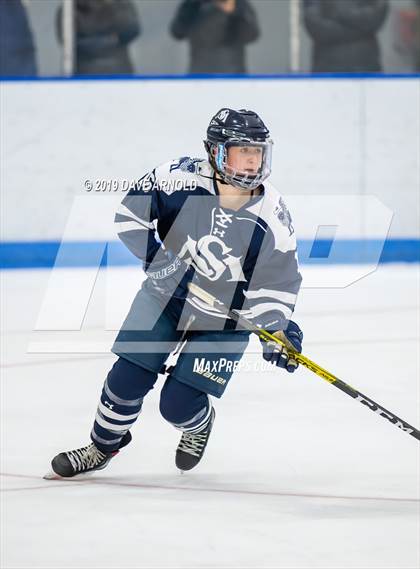 Thumbnail 2 in Milton Academy vs St. Mark's (Harrington Tournament) photogallery.
