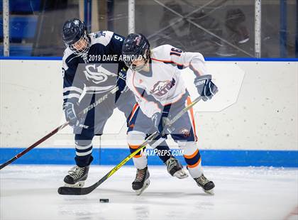 Thumbnail 1 in Milton Academy vs St. Mark's (Harrington Tournament) photogallery.