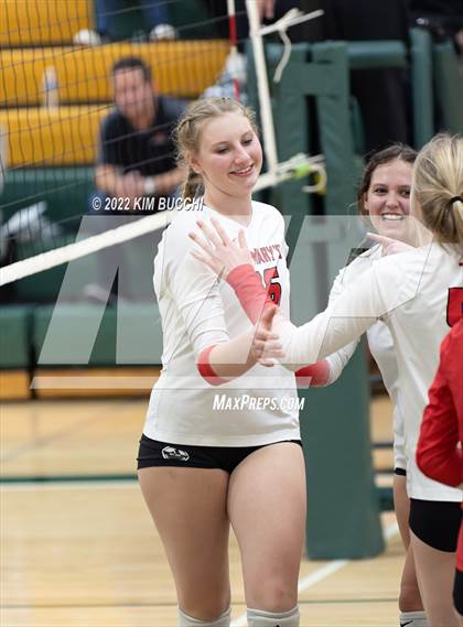 Thumbnail 3 in St. Mary's Prep vs. Detroit Country Day photogallery.