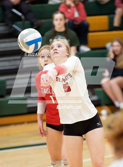 Thumbnail 3 in St. Mary's Prep vs. Detroit Country Day photogallery.