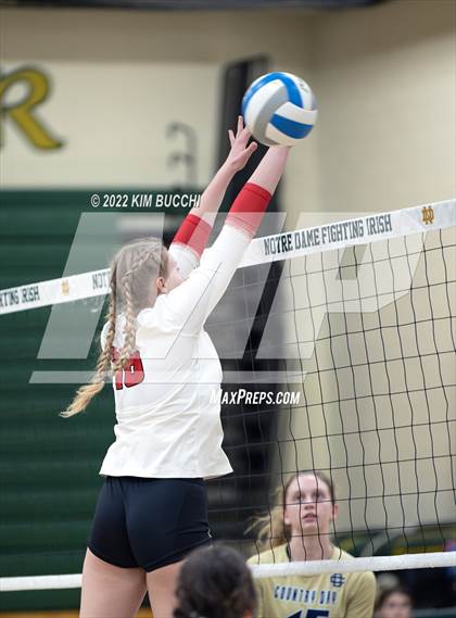 Thumbnail 1 in St. Mary's Prep vs. Detroit Country Day photogallery.