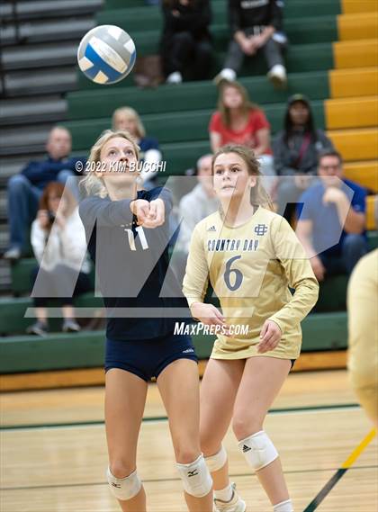 Thumbnail 3 in St. Mary's Prep vs. Detroit Country Day photogallery.