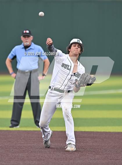 Thumbnail 3 in Marion vs Blanco (UIL 3A Region 4 Baseball Regional Quarterfinals) photogallery.