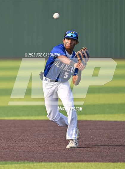 Thumbnail 3 in Marion vs Blanco (UIL 3A Region 4 Baseball Regional Quarterfinals) photogallery.